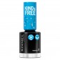 Rimmel London Kind&amp;Free Smalto Rinforzante per Unghie Bio Vegano Cruelty-Free Clean Nail a Lunga Tenuta 159 Midnight Sky