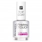 Rimmel London Finishing Touch Ultra Shine Top Coat Smalto per Unghie a Lunga Tenuta ed Asciugatura Rapida Transparent