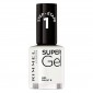 Rimmel London Super Gel Nail Polish Step 1 Smalto per Unghie a Lunga Tenuta 001 Basic B