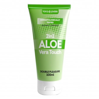 Toyz4Lovers 2in1 Aloe Vera Touch Double Pleasure Lubrificante Intimo