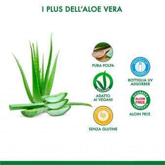 Equilibra Integratore per la Depurazione Aloe Vera Extra 99,5% -