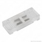 FAI Tappo Aperto in Plastica Trasparente per Copertura Connettore Striscia LED 220V - mod. 5069/TA/AP