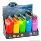 Atomic Mini BBQ Chimney Accendino Elettronico Tinta Unita con Bacchetta Allungabile - Box da 25 Accendini