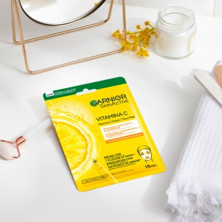 Garnier SkinActive Maschera Viso Monouso in Tessuto Idratante e