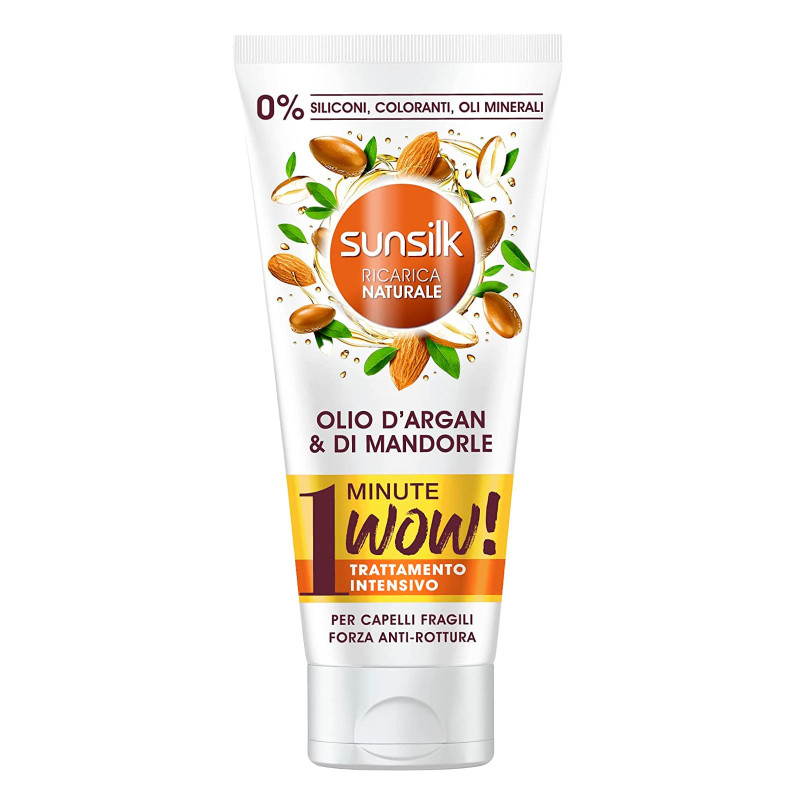 Sunsilk 1 Minute Wow Trattamento Intensivo Capelli Fragili con Olio