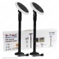 V-Tac VT-943 2 Lampade LED da Giardino 3W SMD IP65 con Pannello Solare e Sensore Crepuscolare - SKU 6668 / 6667