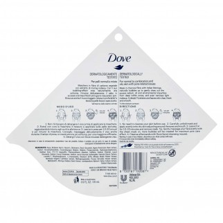 Dove Maschera Viso Detergente in Fibra di Carbone per Pelli Miste e