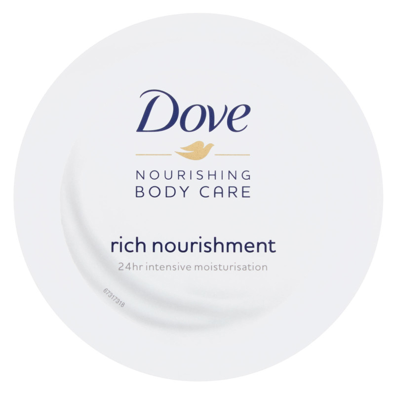 Dove Crema Corpo Intensiva per Tutti i Tipi di Pelle - Barattolo da
