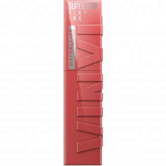 Maybelline New York SuperStay Vinyl Ink Tinta Labbra Colore 15 Peach