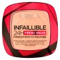 L'Oréal Paris Infaillible 24H Fresh Wear Fondotinta in Polvere Waterproof Colore 245 Golden Honey