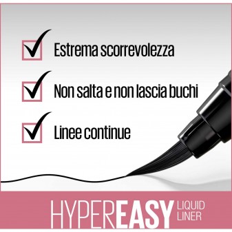 Maybelline New York Hyper Easy Eyeliner in Penna Colore 801 Matte