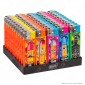 SmokeTrip Color Accendino Elettronico Large Fantasia Bullets - Box da 50 Accendini
