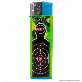 SmokeTrip Color Accendino Elettronico Large Fantasia Bullets - Box da