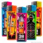 SmokeTrip Color Accendino Elettronico Large Fantasia Bullets - Serie da 5 Accendini