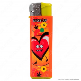 SmokeTrip Color Accendino Elettronico Large Fantasia Hearts - Serie
