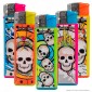 SmokeTrip Color Accendino Elettronico Large Fantasia Skull Elements - Serie da 5 Accendini