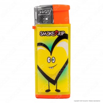 SmokeTrip Color Accendino Elettronico Mini Fantasia Hearts - Box da