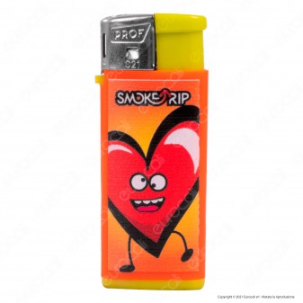 SmokeTrip Color Accendino Elettronico Mini Fantasia Hearts - Box da