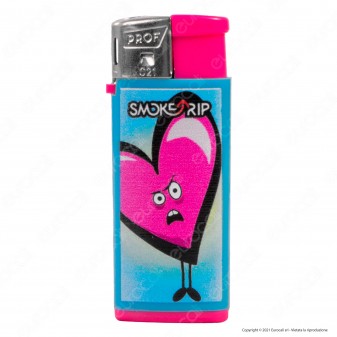 SmokeTrip Color Accendino Elettronico Mini Fantasia Hearts - Box da