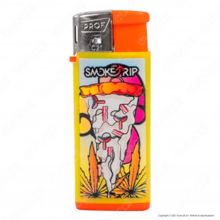 SmokeTrip Color Accendino Elettronico Mini Fantasia Pizzas - Serie da