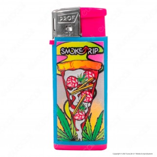 SmokeTrip Color Accendino Elettronico Mini Fantasia Pizzas - Box da