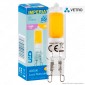 Imperia Lampadina LED G9 4.1W COB Tubolare - mod. 210611 / 210628 / 210635