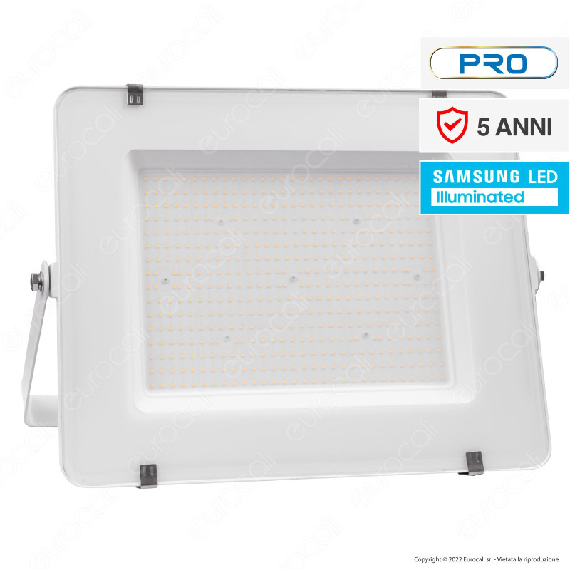 V-Tac Pro VT-306 Faro LED Floodlight 300W SMD Slim IP65 Chip