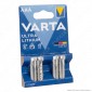 Varta Ultra Lithium Ministilo AAA Li-Ion 1.5V - Blister da 4 Batterie al Litio