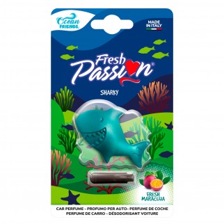 Fresh Passion Sharky Profumatore per Auto Essenza Fresh Maracuja