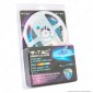 V-Tac VT-COB 422 Kit Striscia LED Flessibile 65W COB RGB 24V con Alimentatore e Telecomando - Bobina da 5 metri - SKU 2972