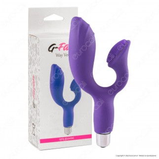 Toyz4Lovers G-Factor Way Vers Plus Vibratore G-Spot in Silicone Viola