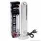 CFG LuceQuadra Vega9 Lampada LED 9W Ricaricabile con Variatore di Intensità Luminosa Dimmerabile Anti Black Out - mod. EL072