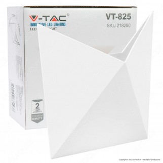 V-Tac VT-825 Lampada LED da Muro 5W Wall Light Bianca SMD