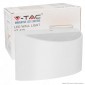 V-Tac VT-815 Lampada LED da Muro 9W Wall Light Bianca con Doppio LED SMD Applique IP65 - SKU 218683