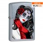Zippo Accendino a Benzina Ricaricabile ed Antivento con Fantasia Sugar Skull - Esclusiva Eurocali - mod. 207
