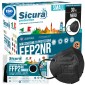 Sicura Protection 30 Mascherine Small Colore Nero Filtranti Monouso con Fattore di Protezione Certificato FFP2 NR in TNT