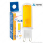 Life Lampadina LED G9 4.2W COB Tubolare Vetro Transparent - mod. 39.931114C / 39.931114N