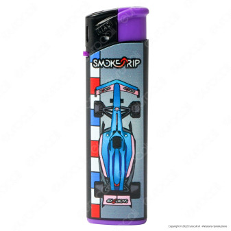 SmokeTrip Large Accendino Elettronico Grande Fantasia F1 - Box da 50