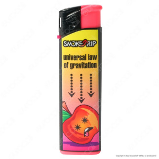 SmokeTrip Large Accendino Elettronico Grande Fantasia Save The Apple