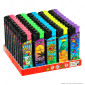 SmokeTrip Large Accendino Elettronico Grande Fantasia Summer - Box da 50 Accendini