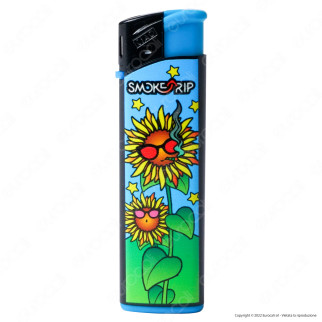 SmokeTrip Large Accendino Elettronico Grande Fantasia Summer - Box da