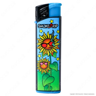 SmokeTrip Large Accendino Elettronico Grande Fantasia Summer - Serie
