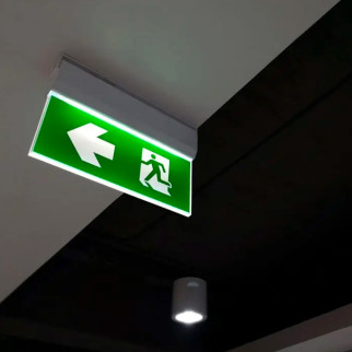V-Tac VT-995 Lampada LED per Uscita di Emergenza 2.5W SMD con Funzione Self Test - SKU 7675