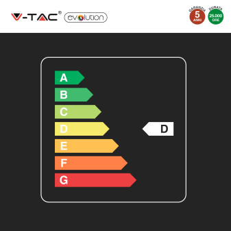 V-Tac Evolution VT-1612 Tubo LED SMD Nano Plastic T8 G13 12W