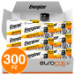 Energizer Industrial Pile Alcaline Professionali da 1,5V LR6 Stilo AA Mignon + LR03 MiniStilo AAA Micro - 30 Box da 10 Batterie