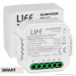 Life Modulo 1CH N.O. Wireless Apertura Cancello o Garage Wi-Fi 2,4 GHz Smart - mod. 39.9WI50220