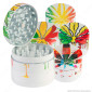 Champ High Grinder Tritatabacco 4 Parti in Metallo White Leaf Colore Bianco
