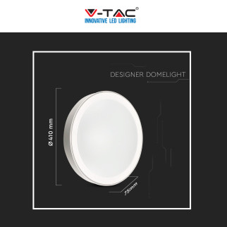 V-Tac Gallery VT-8402 Plafoniera LED Rotonda 20W/40W SMD