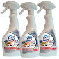 Lysoform Professional Smacchiatore Spray per Tessuti e Tappeti Profumo Fiori di Cotone - 3 Flaconi da 600ml