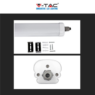 V-Tac VT-1249 Tubo LED Plafoniera 36W Lampadina SMD IP65 120cm